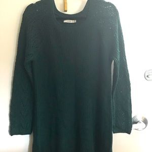 Ricki’s Dark Green Sweater Dress